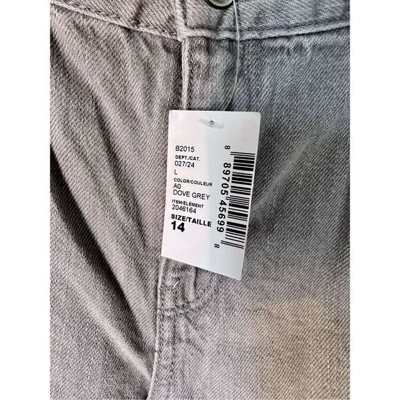 NWT The Children's Place Boys Skinny Jeans - Dove Gray Size 14 - Picture 3 of 10